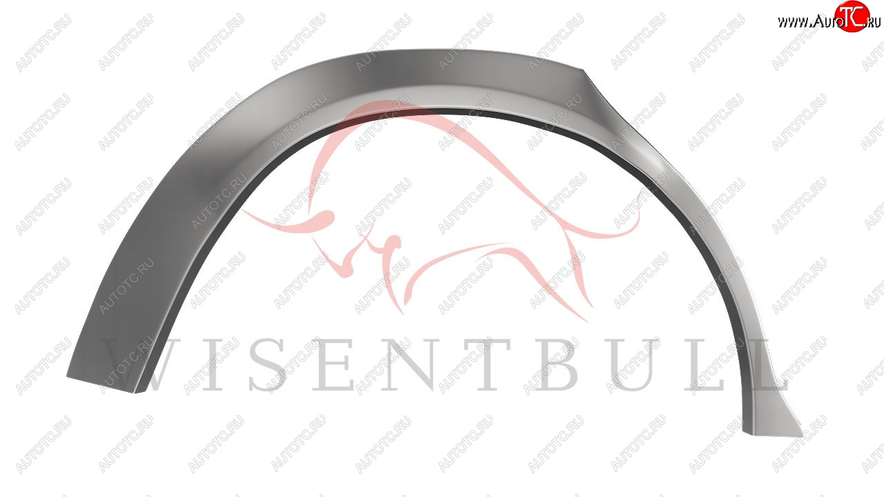 2 189 р. Левая задняя ремонтная арка (внешняя) Wisentbull KIA Shuma (2001-2004)  с доставкой в г. Белгород