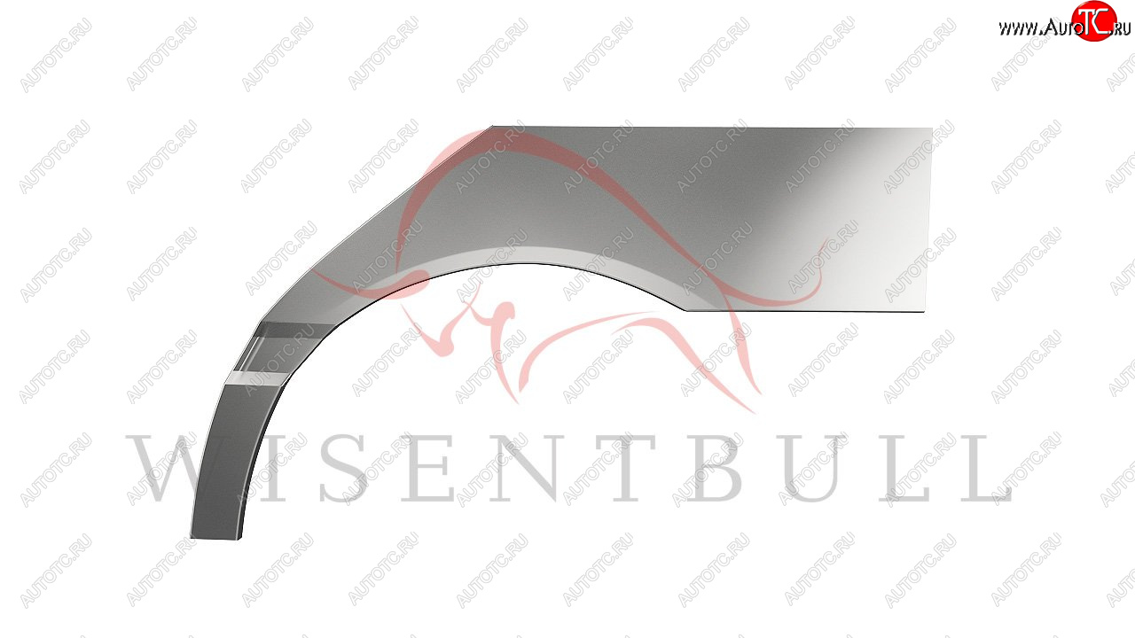 2 189 р. Левая задняя ремонтная арка (внешняя) Wisentbull Mercedes-Benz S class W220 (1998-2005)  с доставкой в г. Белгород