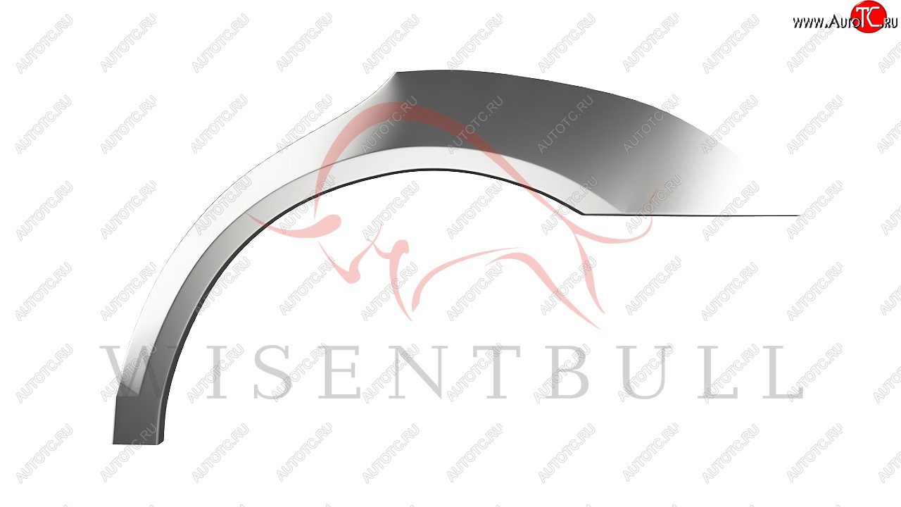 2 189 р. Левая задняя ремонтная арка (внешняя) Wisentbull Mercedes-Benz S class 5 W221 седан дорестайлинг (2005-2009)  с доставкой в г. Белгород