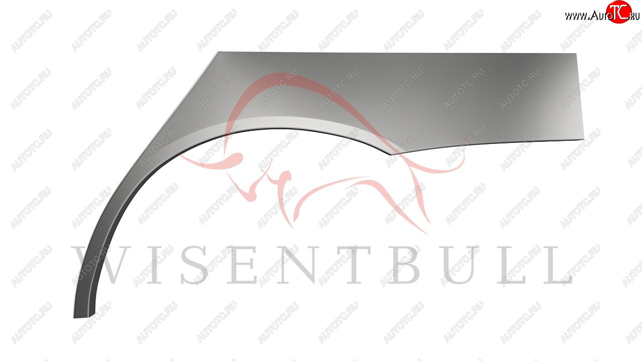 2 189 р. Левая задняя ремонтная арка (внешняя) Wisentbull  Mitsubishi Lancer Evolution ( 8 CT9A,  9 CT9A) (2003-2008) седан  с доставкой в г. Белгород