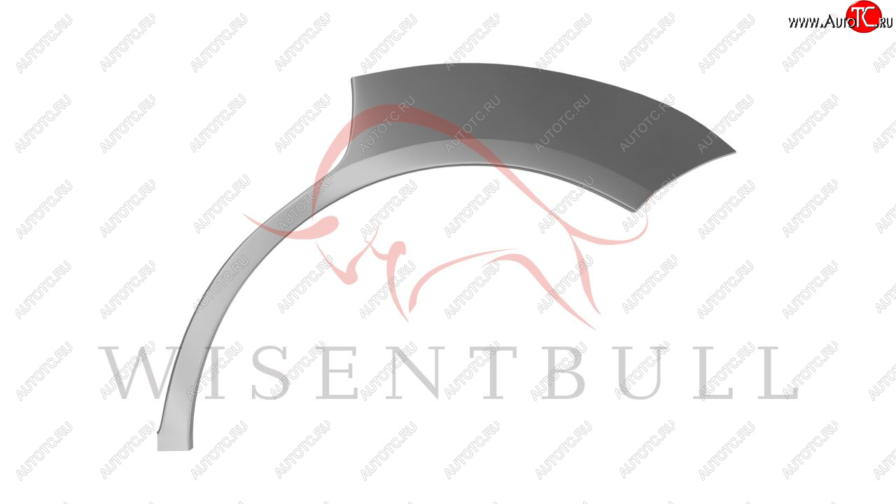 2 189 р. Левая задняя ремонтная арка (внешняя) Wisentbull Mitsubishi Pajero Sport PB дорестайлинг (2008-2013)  с доставкой в г. Белгород