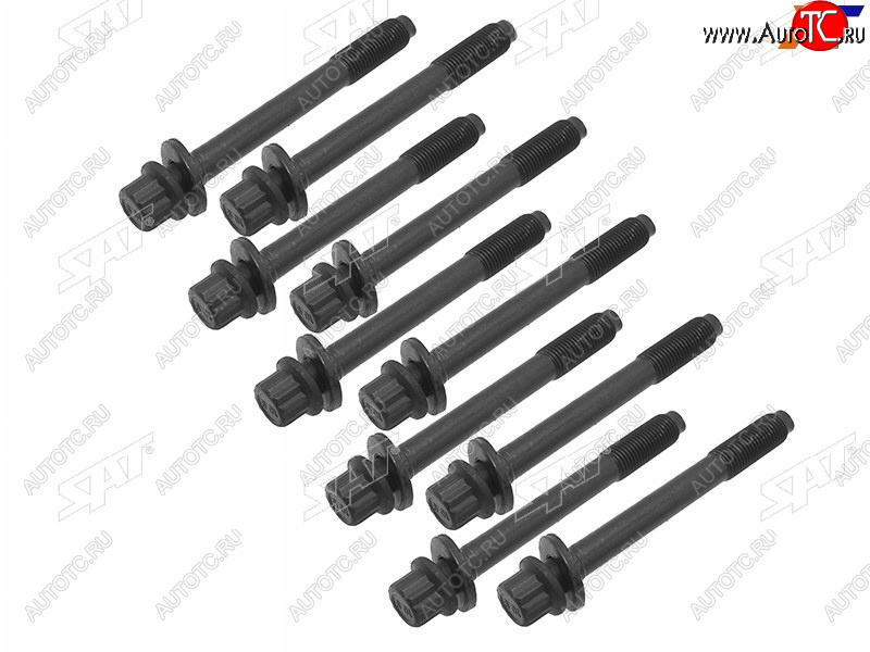 2 049 р. Болт ГБЦ (комплект. 4G64/4G63/4G69/G43P/G4JP) SAT Mitsubishi Pajero 3 V70 дорестайлинг (1999-2003)  с доставкой в г. Белгород