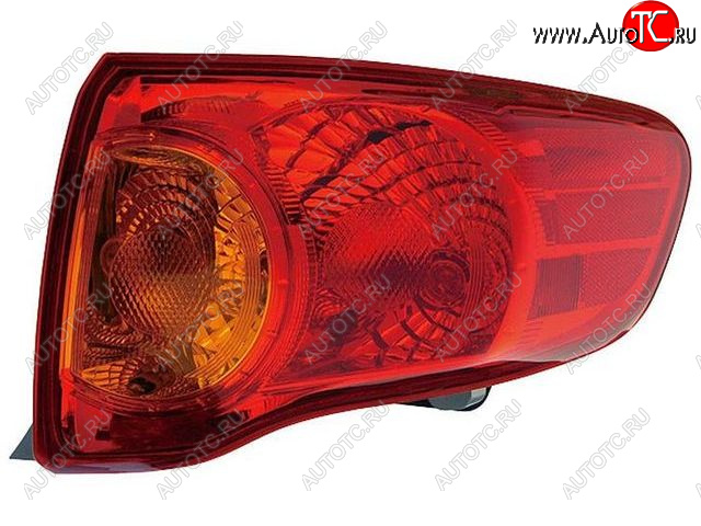 1 499 р. Правый фонарь задний BodyParts Toyota Corolla E150 седан дорестайлинг (2006-2010)  с доставкой в г. Белгород