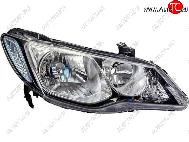 8 549 р. Правая фара (под корректор) DEPO Honda Civic FD седан дорестайлинг (2005-2008)  с доставкой в г. Белгород