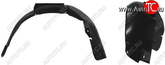 679 р. Левый подкрылок передний BodyParts Volkswagen Bora (1998-2005)  с доставкой в г. Белгород