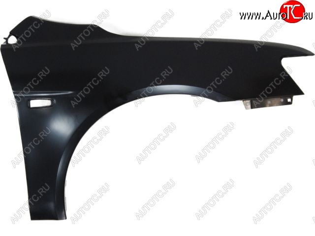 3 579 р. Правое крыло (с отверстием под повторитель поворота) BodyParts Mitsubishi Lancer 10 CY седан дорестайлинг (2007-2010) (Неокрашенное)  с доставкой в г. Белгород
