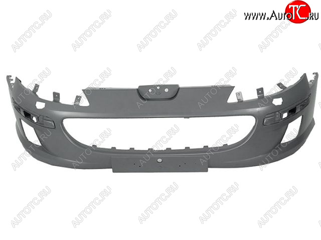 11 399 р. Бампер передний (с отверстием под омыватели фар, Тайвань) BodyParts Peugeot 407 универсал (2004-2011) (Неокрашенный)  с доставкой в г. Белгород