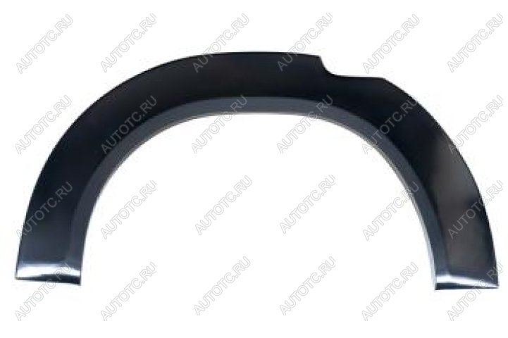 28 999 р. Расширители колесных арок (вынос 50 мм)(Exclusive Black) Русская Артель Toyota Hilux AN120 1-ый рестайлинг (2017-2020) (шагрень)  с доставкой в г. Белгород