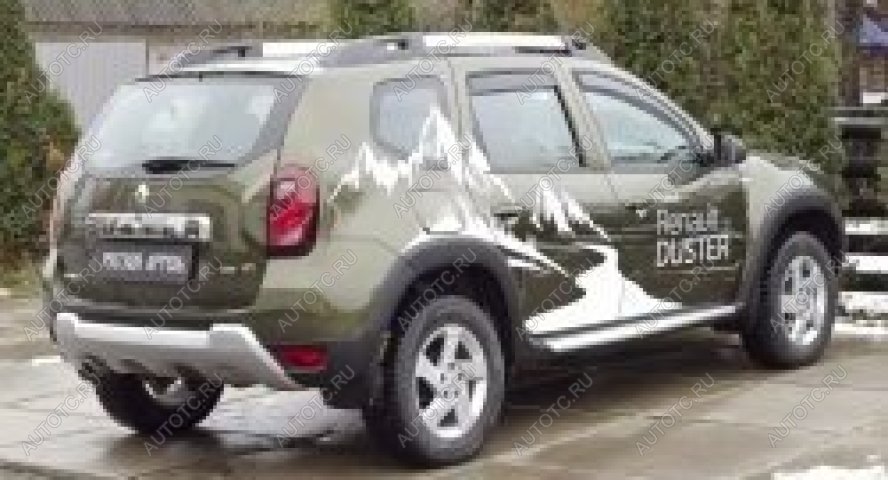 2 239 р. Расширители колесных арок (передний левый) Русская Артель  Renault Duster HS рестайлинг (2015-2021) (шагрень)  с доставкой в г. Белгород