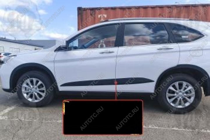1 179 р. Молдинг двери передний правый Русская Артель Toyota Camry XV70 дорестайлинг (2017-2021) (глянец под покраску)  с доставкой в г. Белгород