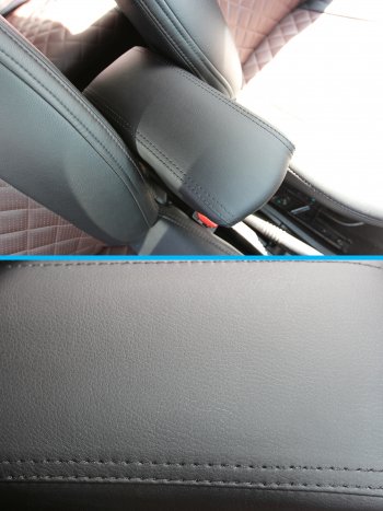 2 199 р. Подлокотники в салон (Люкс Классика гладкий экокожа) Автопилот Chevrolet Cruze J300 седан дорестайлинг (2009-2012) (черный)  с доставкой в г. Белгород. Увеличить фотографию 2