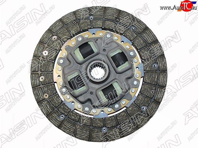 5 999 р. Диск сцепления TOYOTA 12NZ1234ZZ457A5E AISIN DT-124V  с доставкой в г. Белгород