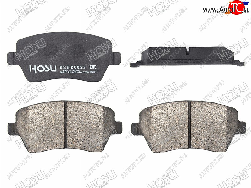 1 099 р. Колодки тормозные перед FR-FL SAT Nissan Almera G15 седан (2012-2019)  с доставкой в г. Белгород