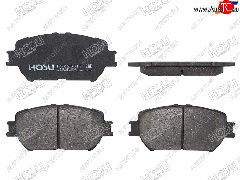 1 249 р. Колодки тормозные передние FR-FL SAT Toyota Camry XV40 дорестайлинг (2006-2008)  с доставкой в г. Белгород
