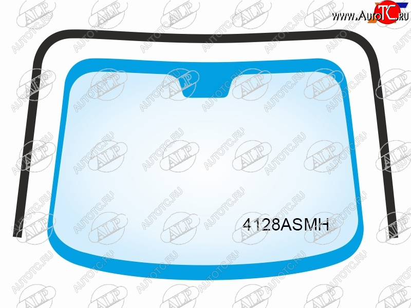 1 639 р. Молдинг лобового стекла (П-образный) ALP Hyundai Click (2005-2010)  с доставкой в г. Белгород