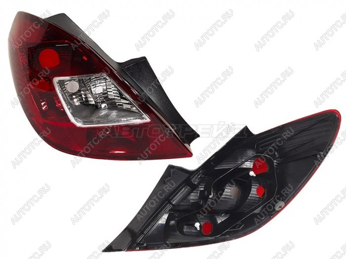 4 849 р. Фонарь задний правый MARS Opel Corsa D дорестайлинг, хэтчбэк 3 дв. (2006-2010)  с доставкой в г. Белгород