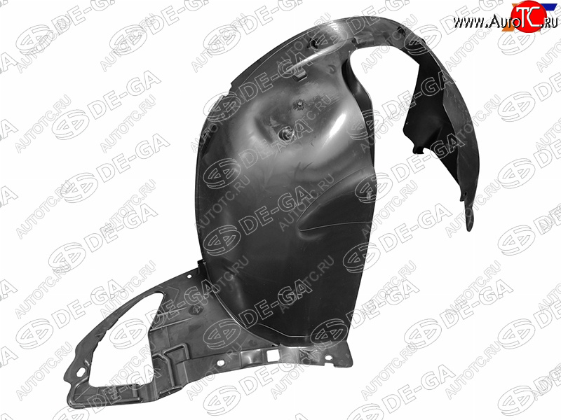 1 229 р. Правый подкрылок передний DE-GA Peugeot 207 WK универсал рестайлинг (2009-2012)  с доставкой в г. Белгород
