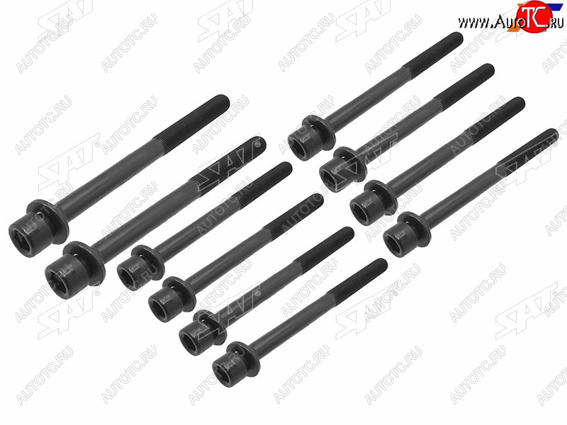 1 079 р. Болт ГБЦ (комплект) HYUNDAI G4EDG4GFG4DMG4DRG4GBG4GCG4GMG4GRG4JP SAT ST-117-0081  с доставкой в г. Белгород