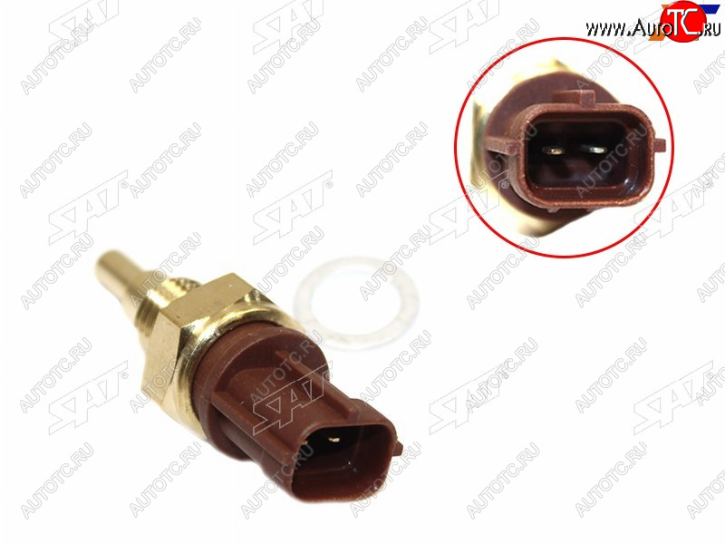 299 р. Датчик температуры охлаждающей жидкости  MOCO 02-,GRAND VITARA JB4##,SX4 RW4##,SWIFT RS4## 2.4L SAT ST-13650-73H00  с доставкой в г. Белгород