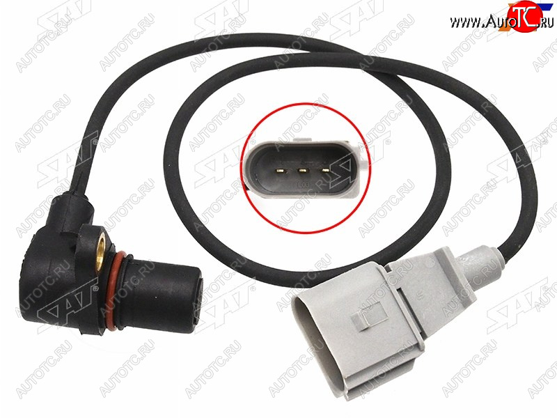 349 р. Датчик положения коленвала VW GOLF 98-07 PASSAT 98-05 SKODA OCTAVIA 97-11 SAT ST-193-0040  с доставкой в г. Белгород