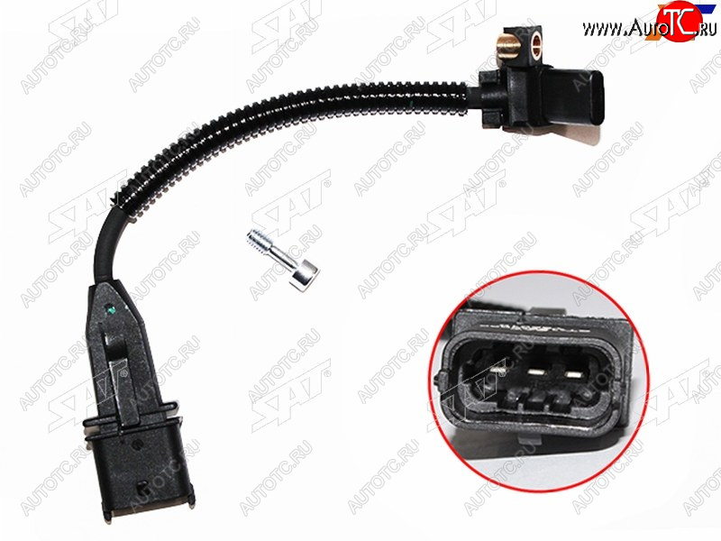 1 279 р. Датчик положения коленвала OPEL ASTRA H 04-10 ASTRA J 10- CORSA D 07- VECTRA C 02-08 SAT ST-193-0033  с доставкой в г. Белгород