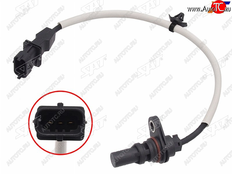 1 189 р. Датчик положения коленвала HYUNDAI SANTA FE 15- SONATA 14- KIA OPTIMA 15- SORENTO 14- SPORTAGE 1 SAT ST-193-0072  с доставкой в г. Белгород
