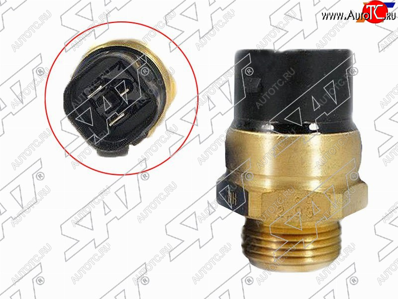539 р. Датчик температуры включения вентилятора SKODA Octavia 04-FabiaVW BoraGolfPoloPassat 94- SAT ST-1H0 959 481 B  с доставкой в г. Белгород