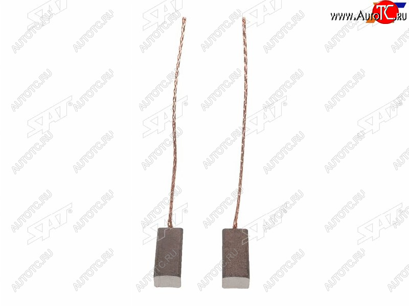 59 р. Щетка генераторастартера 2 шт. FORD FIESTA 08-MONDEO 1.21.8 07-10PEUGEOT 1007 1.41.6 12V 05- SAT ST-204-0007  с доставкой в г. Белгород