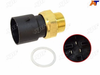 469 р. Датчик температуры ОЖ OPEL ASTRA F 91-01 CORSA AB 82-00 VECTRA AB 88-03 SAT ST-206-0046  с доставкой в г. Белгород. Увеличить фотографию 2