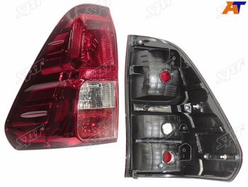 2 389 р. Фонарь задний левый (с ПТФ) TOYOTA Toyota Hilux AN120 дорестайлинг (2016-2020)  с доставкой в г. Белгород. Увеличить фотографию 2