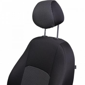 6 999 р. Комплект чехлов для сидений (РЗС 40/60 3Г жаккард) Дублин Lord Autofashion KIA Ceed 3 CD хэтчбэк (2018-2025) (серый, вставка Сеул серая, строчка серая)  с доставкой в г. Белгород. Увеличить фотографию 3