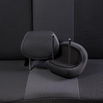 5 399 р. Комплект чехлов для сидений (РЗСиС 60/40 2П Жаккард) Дублин Lord Autofashion Opel Astra H универсал (2004-2007) (серый, вставка Сеул серая)  с доставкой в г. Белгород. Увеличить фотографию 8
