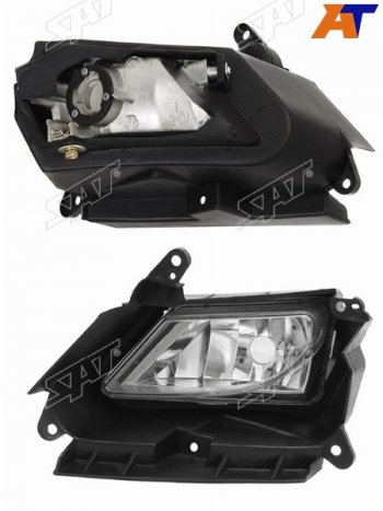 1 689 р. Левая противотуманная фара SAT Mazda 3/Axela BL дорестайлинг седан (2009-2011)  с доставкой в г. Белгород. Увеличить фотографию 2
