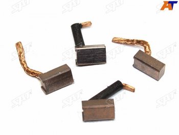86 р. Щетка генераторастартера 4 шт. CITROEN C2C3C4KIA SPORTAGEMAZDA DEMIOMMC LANCERNISSAN MICRA SAT ST-23380-M8310  с доставкой в г. Белгород. Увеличить фотографию 2