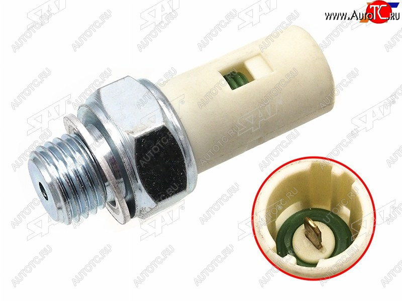 143 р. Датчик давления масла RENAULT KANGOO 97-09 LAGUNA 93-01 MEGANE 96-03 SAT ST-241-0034  с доставкой в г. Белгород