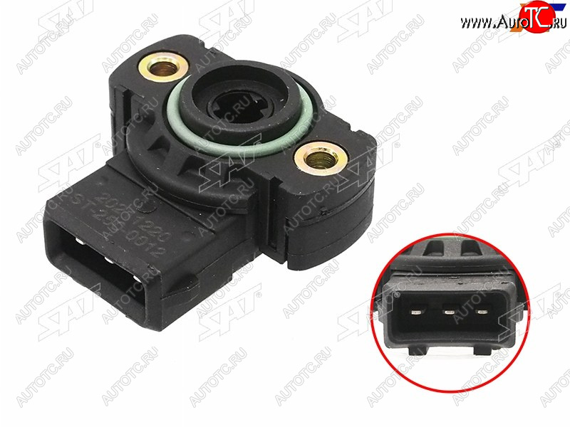 739 р. Датчик положения дроссельной заслонки VW GOLF 92-99 JETTA 93-99 PASSAT 90-97 TRANSPORTER 91-04 SAT ST-250-0012  с доставкой в г. Белгород