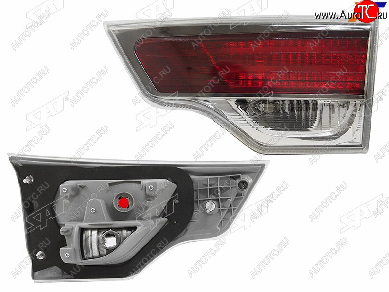 2 999 р. Правый фонарь (внутренний) SAT Toyota Highlander XU50 дорестайлинг (2013-2017)  с доставкой в г. Белгород
