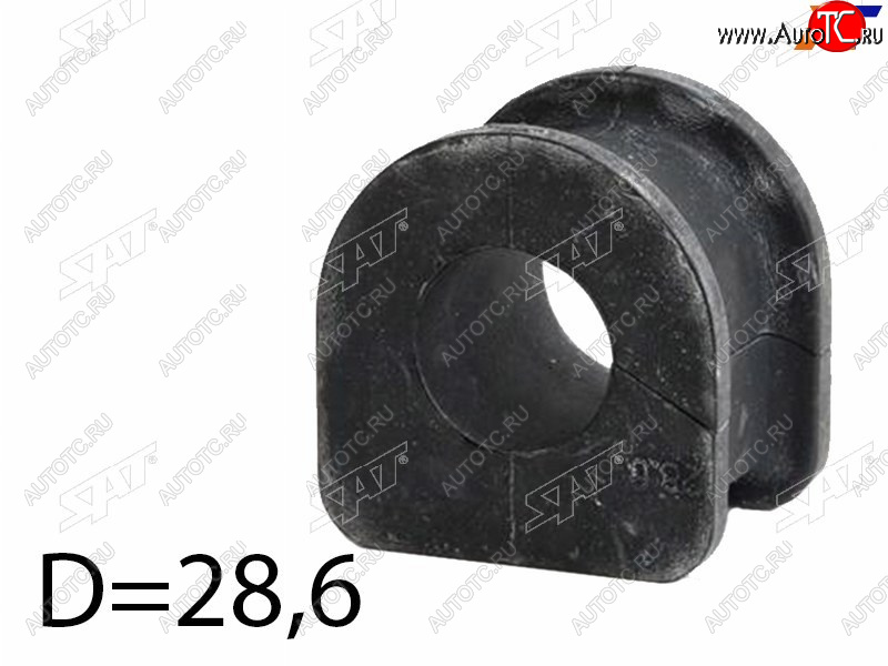 158 р. Втулка переднего стабилизатора D=28.6 SAT Toyota Auris E150 хэтчбэк 5 дв. дорестайлинг (2006-2010)  с доставкой в г. Белгород