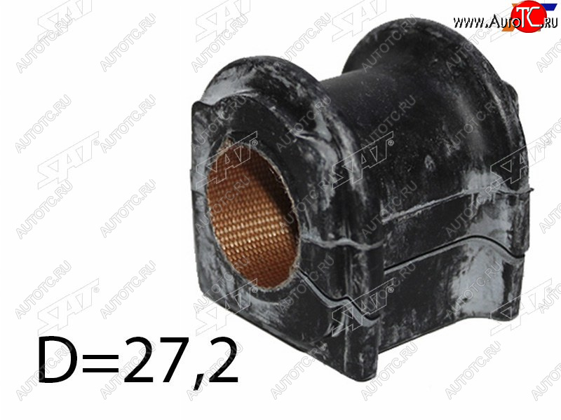 276 р. Втулка переднего стабилизатора D=27.2 SAT  Lexus GS300  S190 (2005-2012), Lexus GS350  L10 (2011-2016), Lexus IS250  XE20 (2005-2013), Lexus IS350  XE20 (2005-2013), Toyota Crown ( XS10,  S220) (1995-2022)  с доставкой в г. Белгород