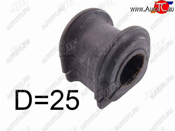 175 р. Втулка переднего стабилизатора D=25 SAT Toyota Mark X X130 дорестайлинг (2009-2012)  с доставкой в г. Белгород