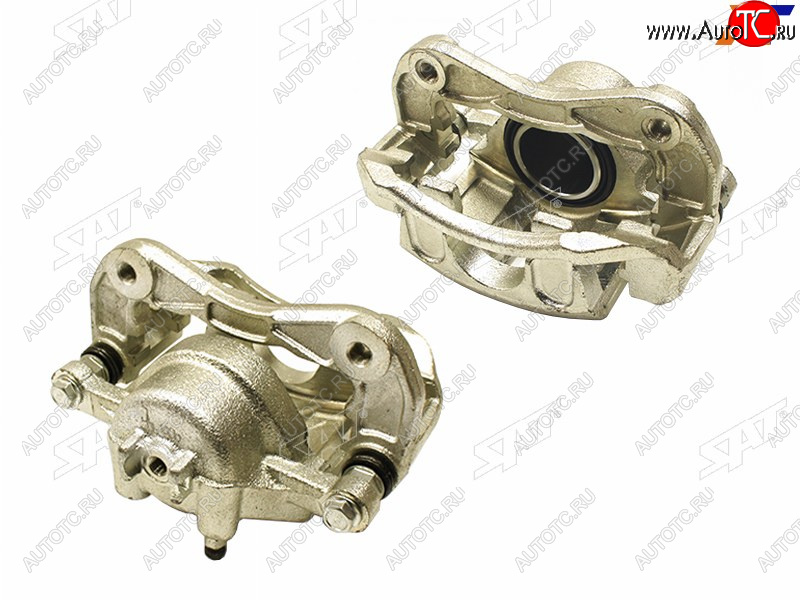3 899 р. Суппорт тормозной перед 282 mm левый SAT Hyundai Accent 3 MC седан (2005-2011)  с доставкой в г. Белгород