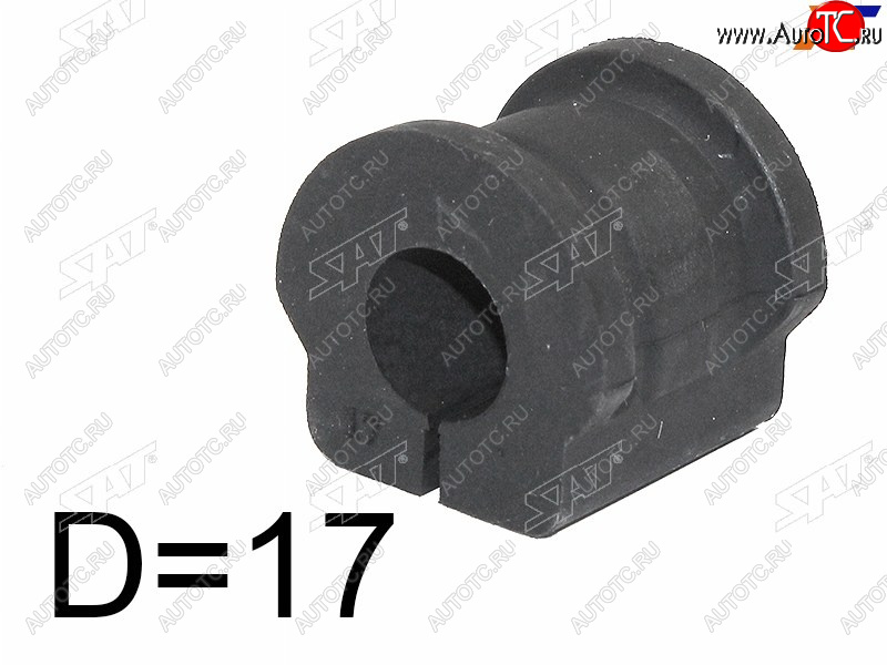 117 р. Втулка стабилизатора переднего D=17 FL-FR SAT Audi A1 GB хэтчбэк 5 дв. дорестайлинг (2018-2025)  с доставкой в г. Белгород