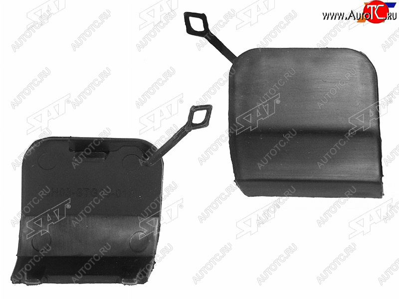 339 р. Заглушка в бампер RH под крюк SAT  KIA Sportage  4 QL (2016-2018) дорестайлинг  с доставкой в г. Белгород
