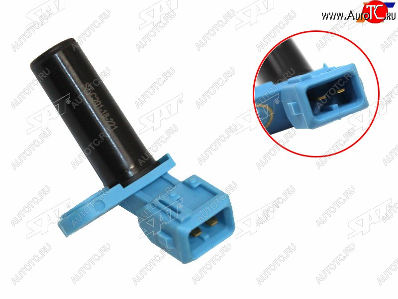 799 р. Датчик положения коленвала MAZDA MAZDA2Demio DYFORDC-MaxFiestaFocusFusionVOLVO C30S40V50 05 SAT ST-C201-18-221  с доставкой в г. Белгород