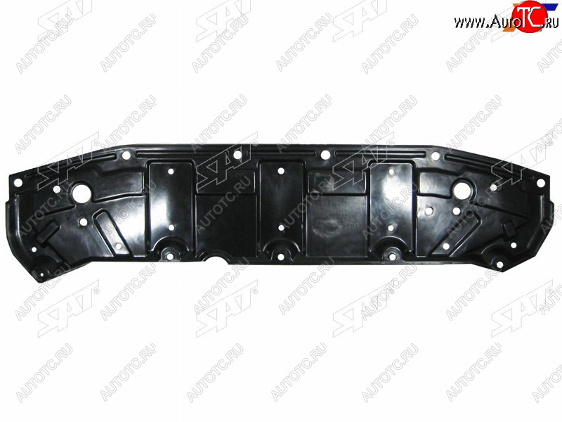 699 р. Защита переднего бампера (пыльник) SAT  Nissan Almera  G15 (2012-2019) седан  с доставкой в г. Белгород