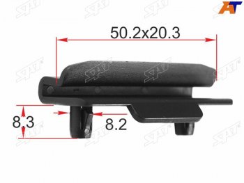 Клипса крепления фары LEXUS RX300 98-03 низ (1 шт.) SAT ST-M12222