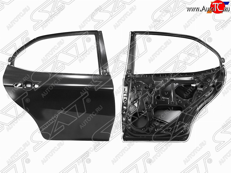 13 249 р. Дверь задняя (правая) SAT Toyota Camry XV70 дорестайлинг (2017-2021)  с доставкой в г. Белгород