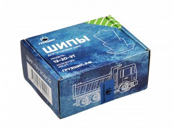 4 949 р. Шипы автомобильные грузовые (12-20-3, 250 шт) ГРУЗШИП MAN TGA (2000-2025)  с доставкой в г. Белгород. Увеличить фотографию 2