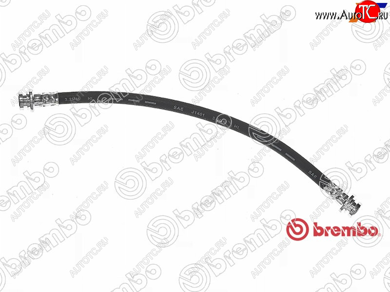 1 029 р. Шланг тормозной задний LH=RH BREMBO Suzuki SX4 GYA,GYB  рестайлинг, хэтчбэк (2010-2016)  с доставкой в г. Белгород