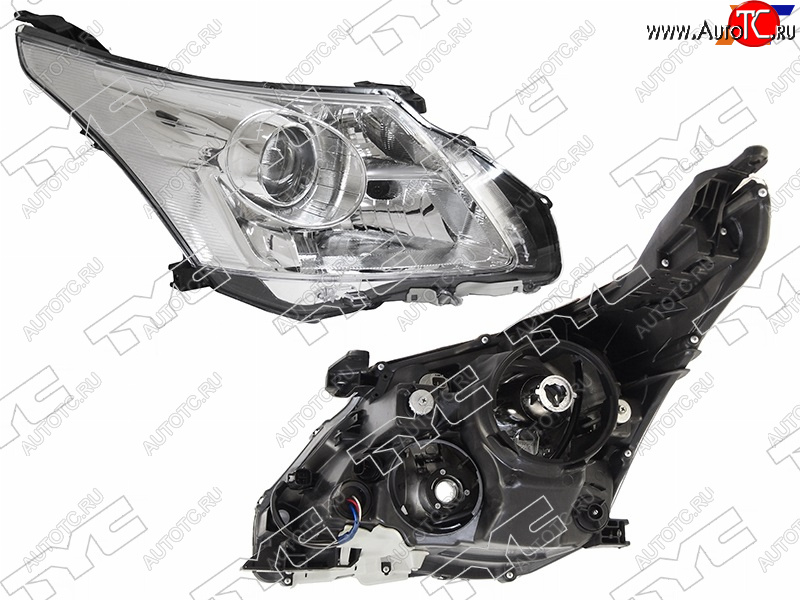 21 449 р. Фара правая (галоген, под корректор) TYC Toyota Avensis T270 седан дорестайлинг (2008-2011)  с доставкой в г. Белгород